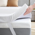 SINWEEK 2 Inch Gel Memory Foam Mattress Topper Full Size, Ventilated High by SINWEEK