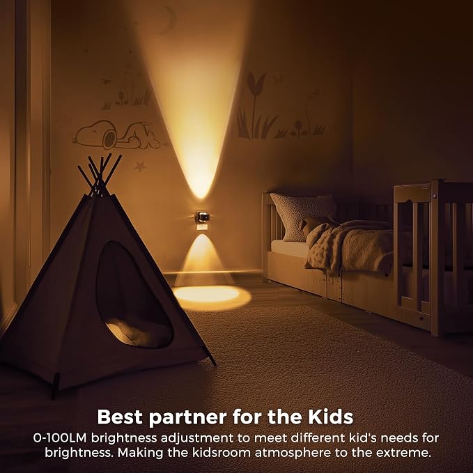 L LOHAS LED Night Light Projector, Night Lights Plug into Wall, Dusk to Dawn - Image 6