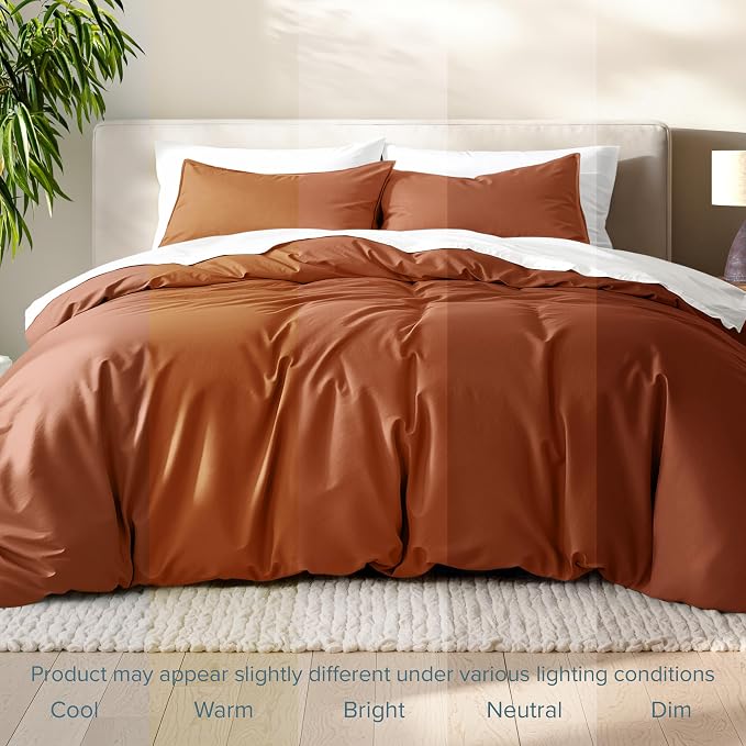 Bare Home Bedding Duvet Cover California King Size - Image 8