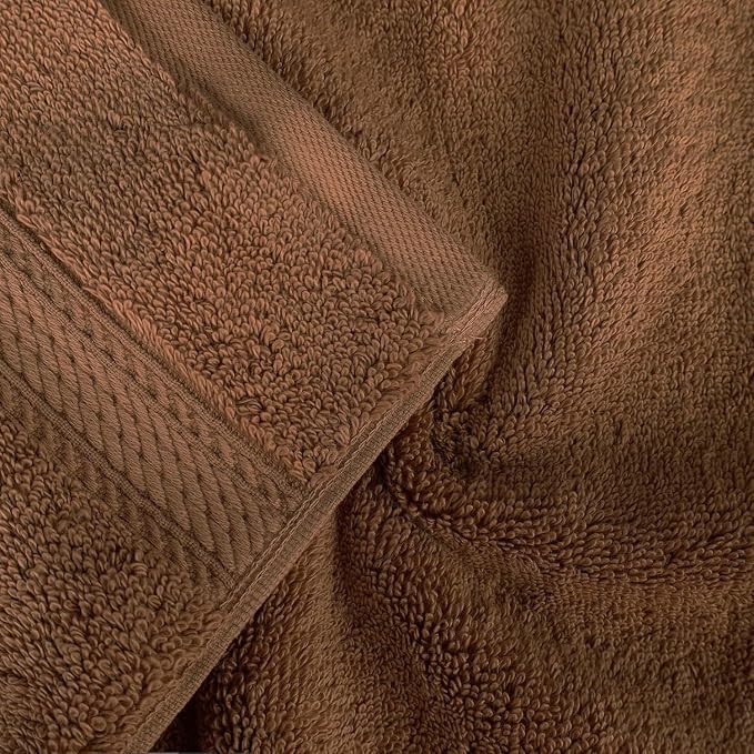SUPERIOR Egyptian Cotton Pile 8 Piece Towel Set, Includes 2 Bath, 2 Hand - Image 7