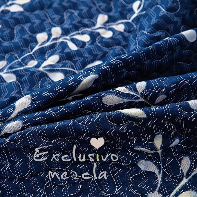 Exclusivo Mezcla 50"x 60" Quilted Throw Blanket- Microfiber Quilt Throw - Image 2