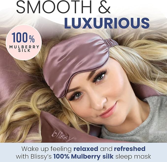 Blissy Silk Sleep Mask - Image 5