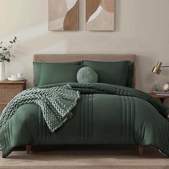Monbix Oversized Queen Size Comforter Set by Monbix
