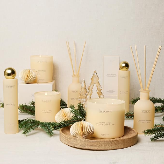 Eucalyptus, Fig & Sandalwood – Benevolence LA Scented Candle - Image 9