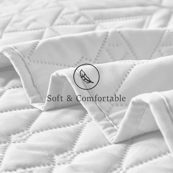 akkialla Full/Queen Size Quilt Bedding Set, Modern Style Geoetric Pattern - Image 6