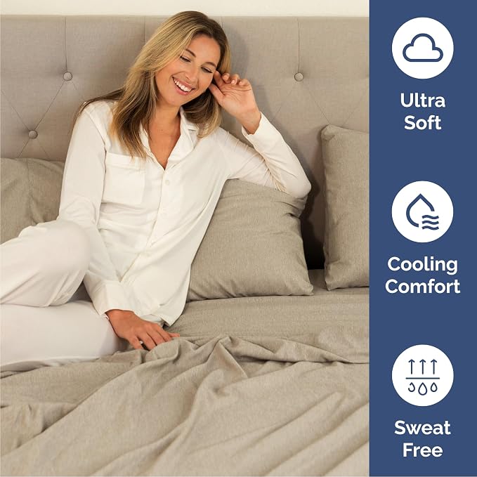 Queen Size 4 Piece Sheet Set - Image 4