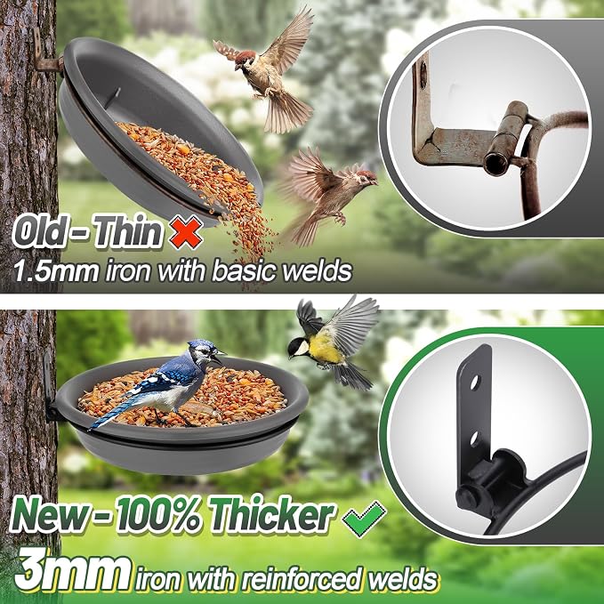 Fence Bird Feeders Tray - Image 3