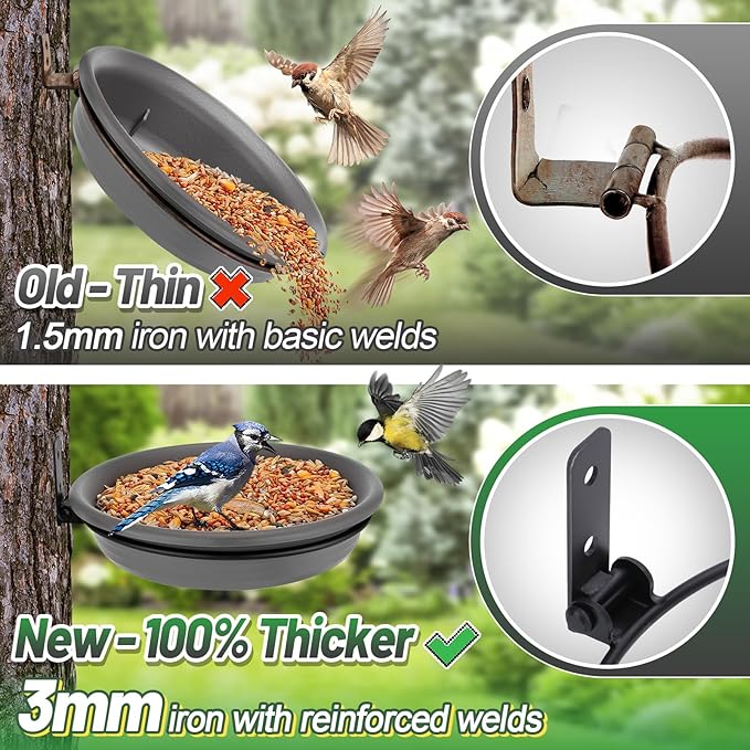 Fence Bird Feeders Tray - Image 3