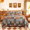 BEDIFANY Cotton California King Size Quilt by BEDIFANY