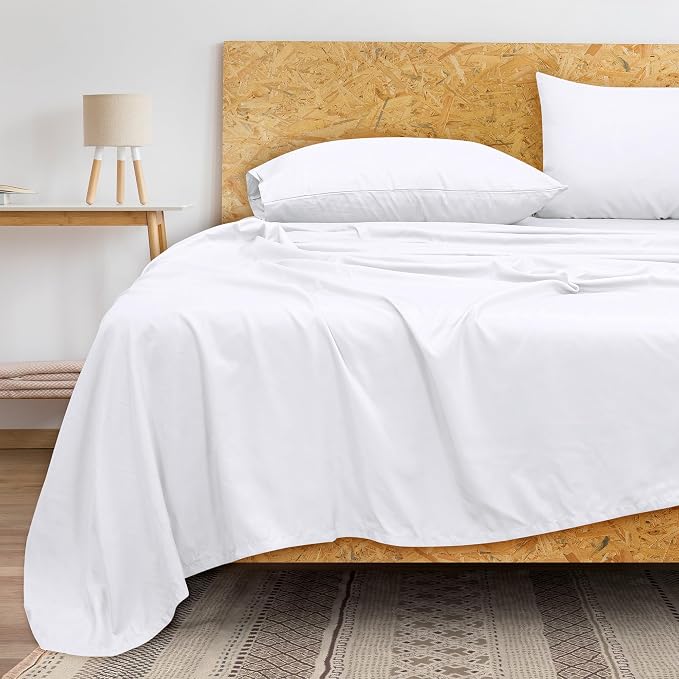 Royale Linens 300 Thread Count 100% Long Staple Combed Cotton Flat Sheet - Image 8
