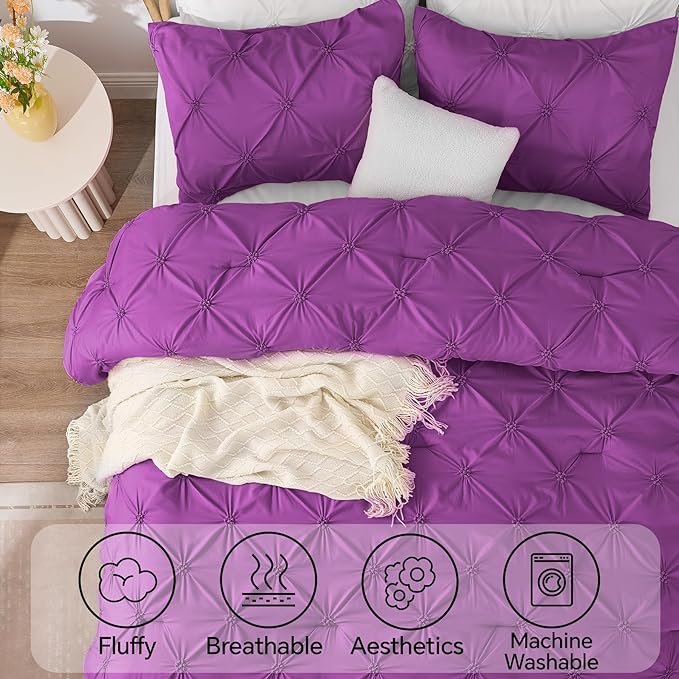 BEDELITE Purple Queen Comforter Set - Image 5