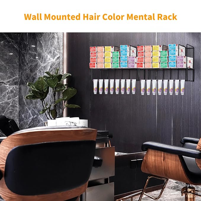 Meudid Hair Color Organizer for Salon Storage Rack - Image 3