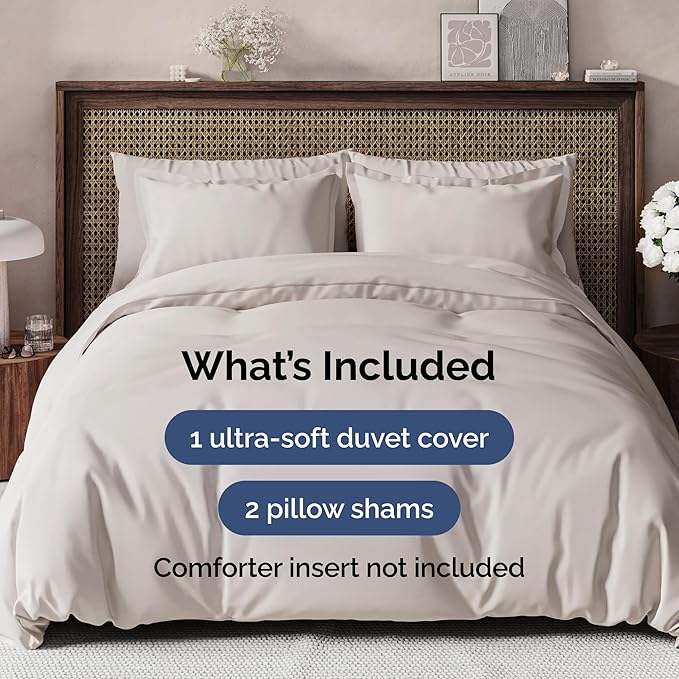 Duvet Cover Cal King Size Set - Image 2