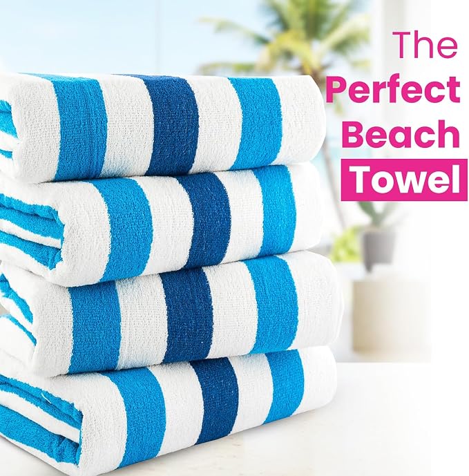 CASA COPENHAGEN Monaco Beach Towels Designed in Denmark Rough and Tough - Image 2