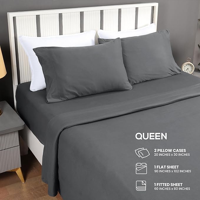 Utopia Bedding Queen Sheet Set - Image 3