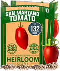 HOME GROWN San Marzano Tomato Seeds 132+ Heirloom Non-GMO Seeds by HOMEGROWN