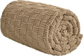 Knitted Weighted Blanket for Adult, No Beads Heavy Blanket 60” x 80'' 17lbs by Unknown