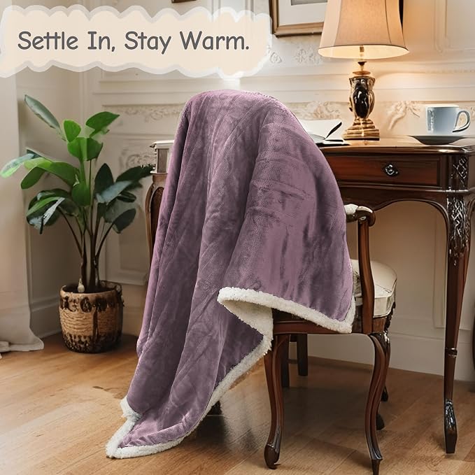 Electric Heated Blanket Queen Size 84"x90", Soft Flannel - Image 9