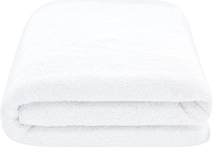 Cotton Paradise 100% Cotton 40x80 Oversized Bath Sheet, Extra Large Turkish - Image 6