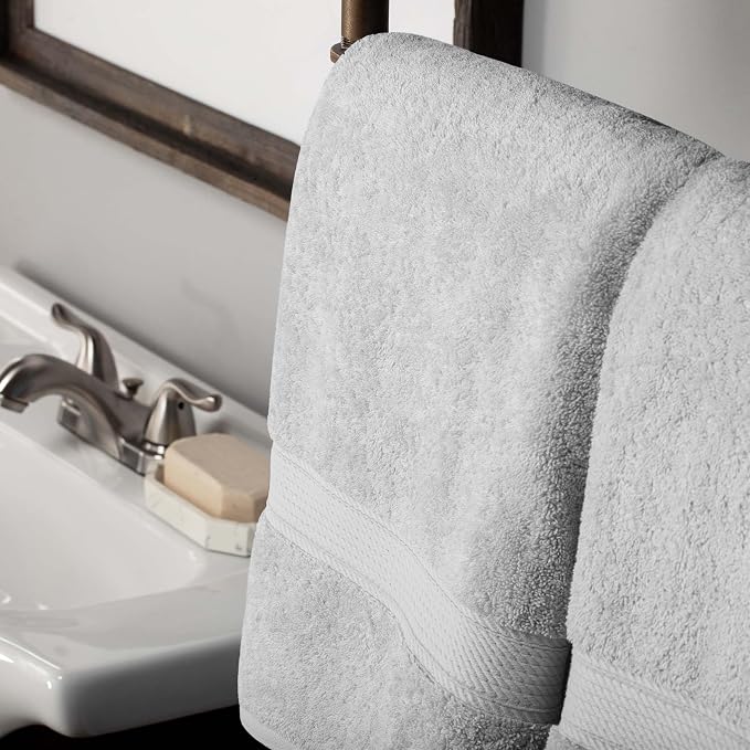 Superior Egyptian Cotton Pile 10 Piece Towel Set, Includes 2 Bath, 4 Hand - Image 7