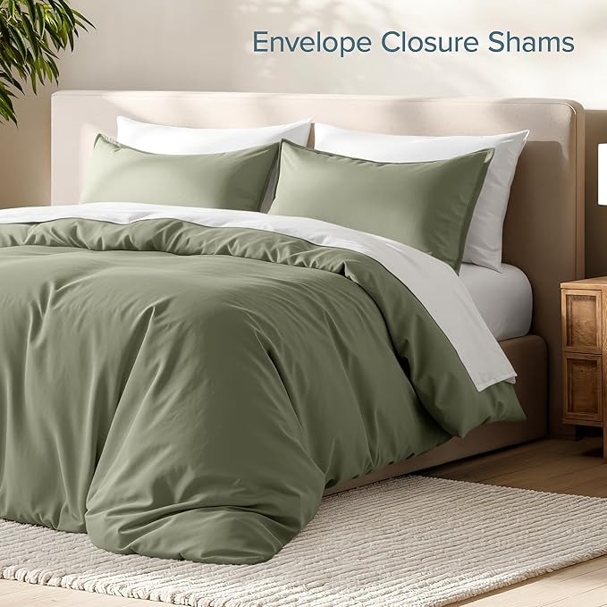 Bare Home Bedding Duvet Cover California King Size - Image 4
