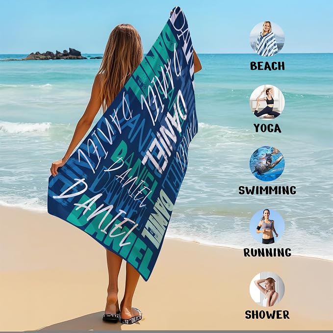 JML Personalized Beach Towel - Image 6