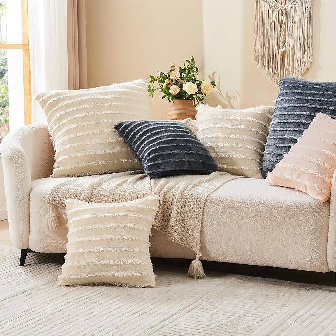 BEDELITE Velvet Pillow Covers 18x18 - Image 6