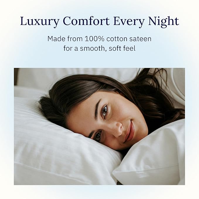 California Design Den Standard Queen Size Pillowcase Set - Image 5