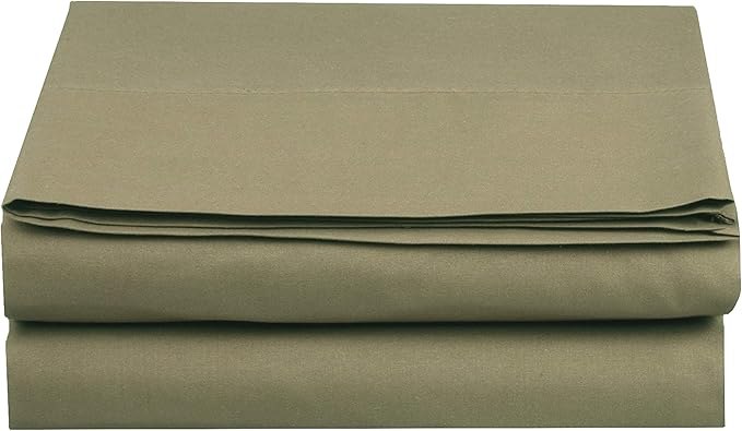 Elegant Comfort Premium Hotel Quality 1-Piece Flat Sheet, Luxury and Softest by ELEGANTCOMFORT