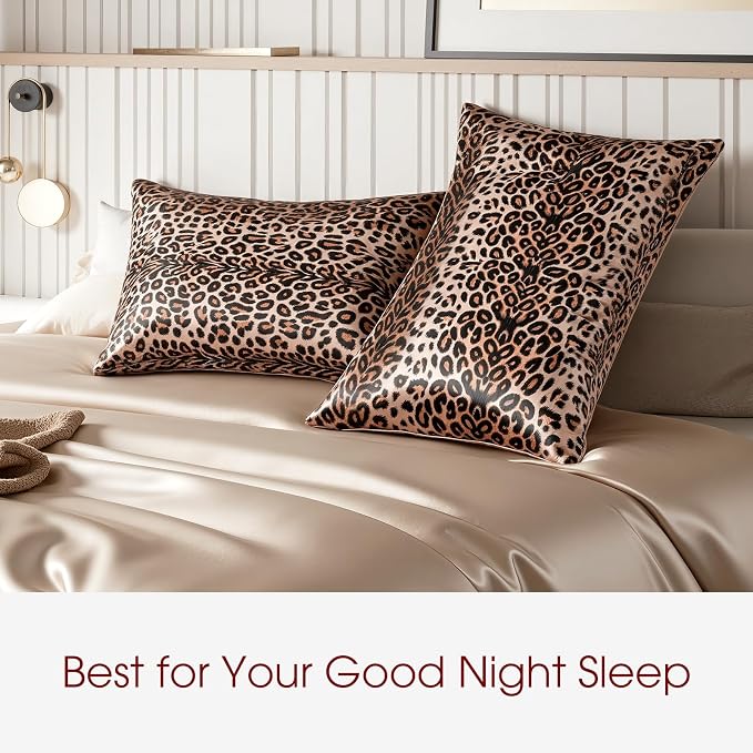 WLOSJ100% Silk Pillow Cases 2 Pack Queen Size Mulberry Silk Pillowcase - Image 6