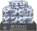 RUVANTI 4 Pcs Cotton Sheets by Ruvanti
