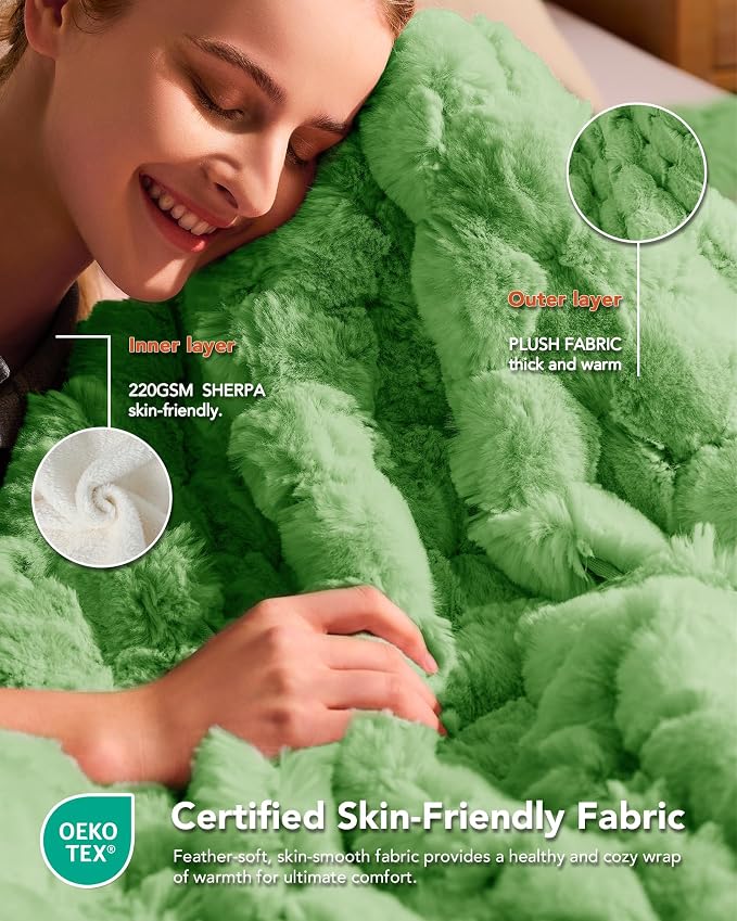 Homemate Heated Blanket Electric Throw - Image 5