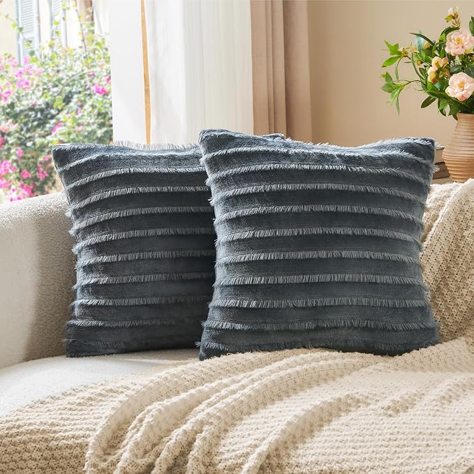 BEDELITE Velvet Pillow Covers 18x18 - Image 2