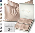 SUNDAYSILKS™ | Silk Pillow Cases 2 Pack | 22 Momme Mulberry Silk Pillowcase Set by ColoradoHomeCo
