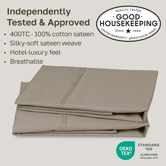 California Design Den King Size Pillowcase Set - Image 2