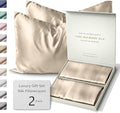 SUNDAYSILKS™ | Silk Pillow Cases 2 Pack | 22 Momme Mulberry Silk Pillowcase Set by ColoradoHomeCo