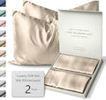 Sunday Silks™ | Silk Pillow Cases 2 Pack | 22 Momme Mulberry Silk Pillowcase by ColoradoHomeCo