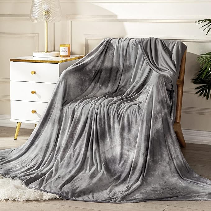 Topcee Cooling Blanket for Night Sweats Decorative Tie Dye，Absorbs Heat to Keep by Topcee%E2%80%94ForYourGoodSleep