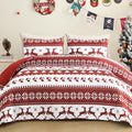 Exclusivo Mezcla Reversible Christmas Quilts King Size by ExclusivoMezcla