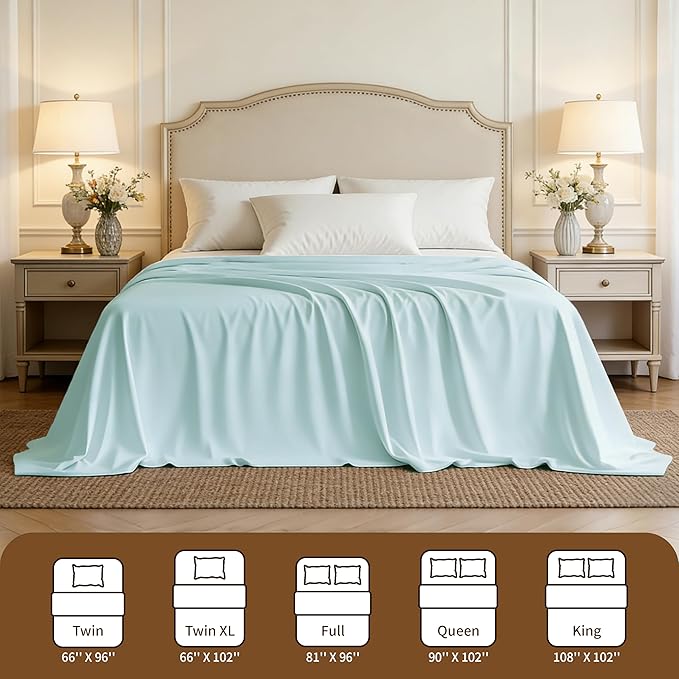 HBHLFZ Queen Flat Sheet - Image 2