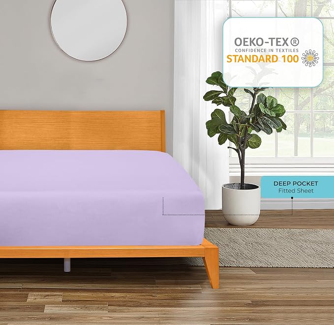 Royale Linens Fitted Sheet King - Image 7