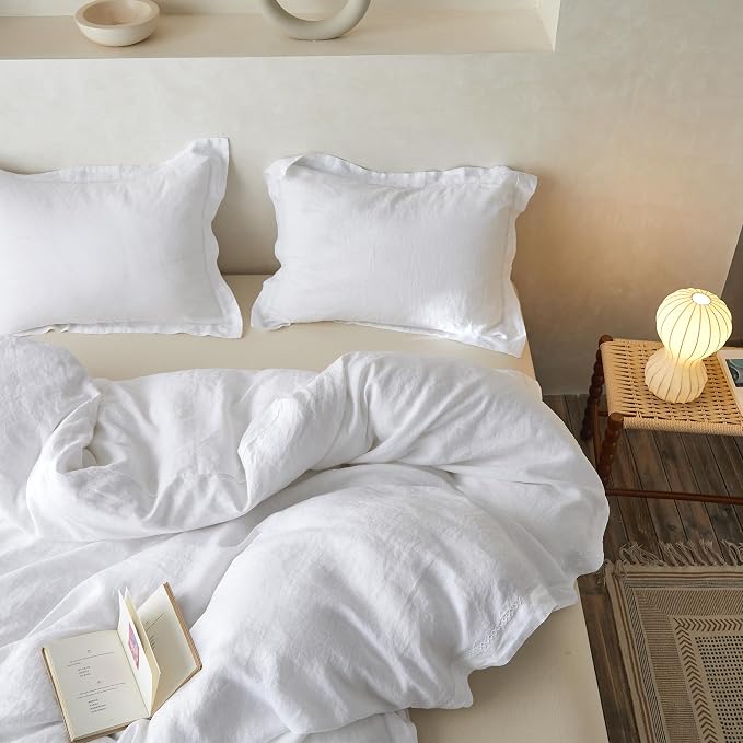 Simple&Opulence 100% Linen Duvet Cover Set - Image 7