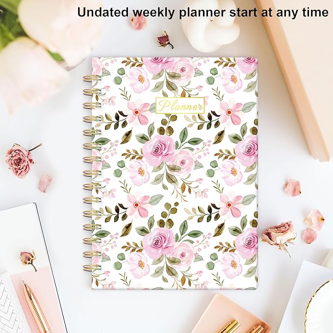 Undated Weekly and Monthly Planner – 12-Month To Do List Notebook Organizer - Image 6