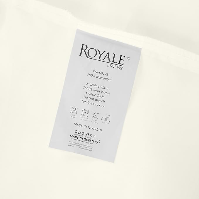 Royale Linens Fitted Sheet King - Image 9