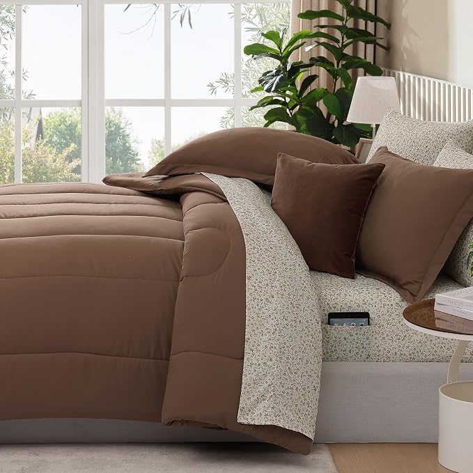 Monbix Queen Comforter Set - Image 3
