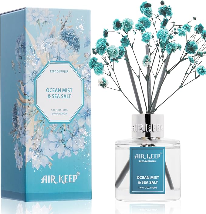 Airkeep Reed Diffuser Set, 1.69 fl oz by Airkeep