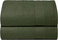 Belizzi Home Premium Cotton Oversized 2 Pack Bath Sheet 35x70-100% Pure Cotton by Unknown