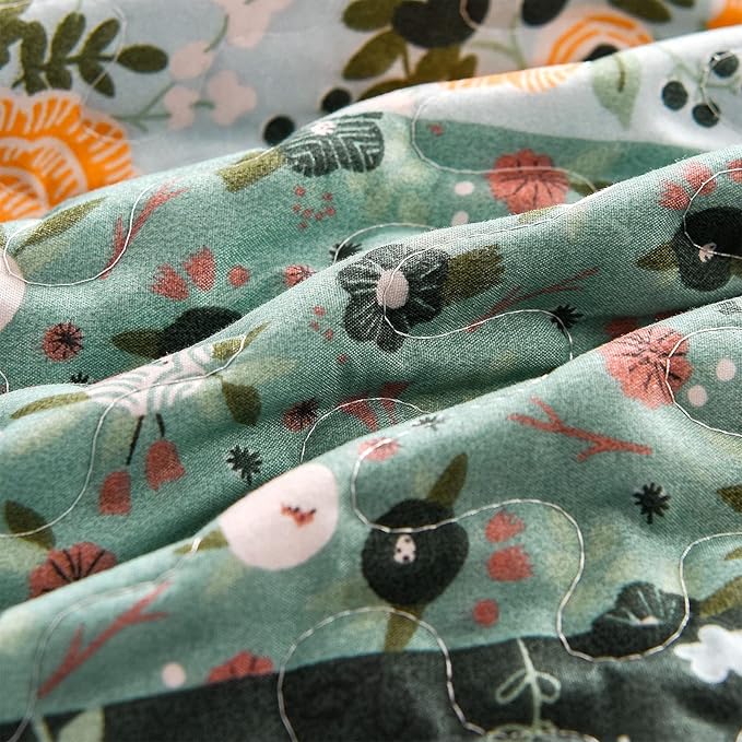 Exclusivo Mezcla 50"x 60" Quilted Throw Blanket- Microfiber Quilt Throw - Image 3
