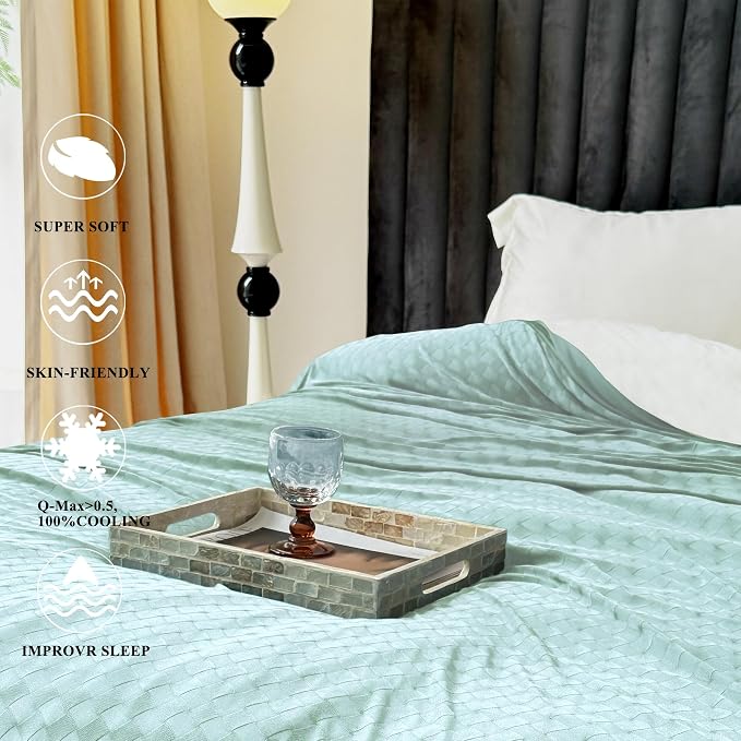 AmyHomie Cooling Blanket, Summer Blankets - Image 5