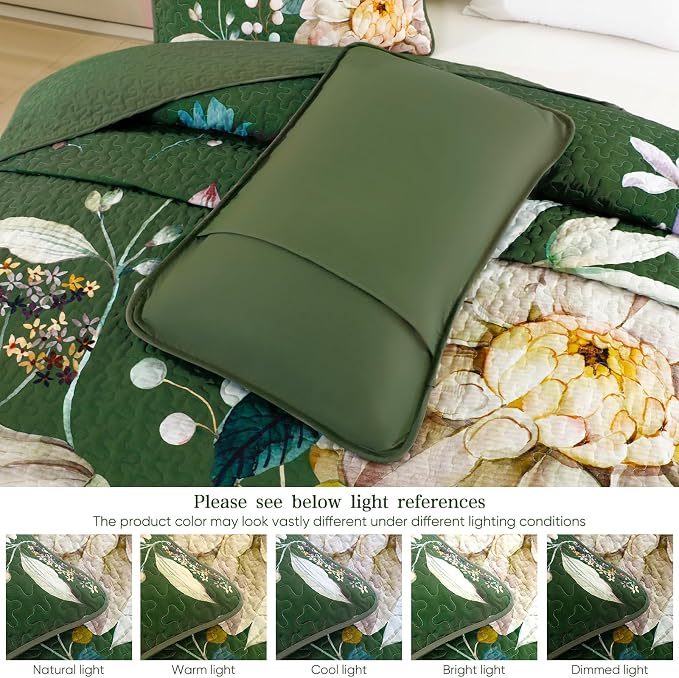 Drucon Floral Quilt Queen Size - Image 8